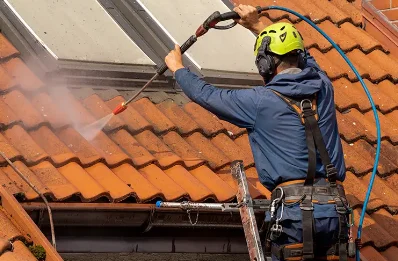 Démoussage et hydrofuge de toiture à Maricourt